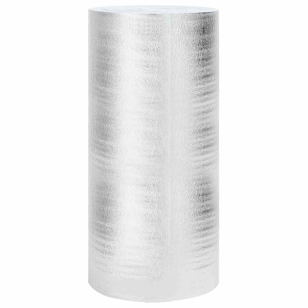 vidaXL Heizkörper-Reflektorfolie Silber 25 x 1 m Polyethylen 1 x 25 m, 1 x 25 m