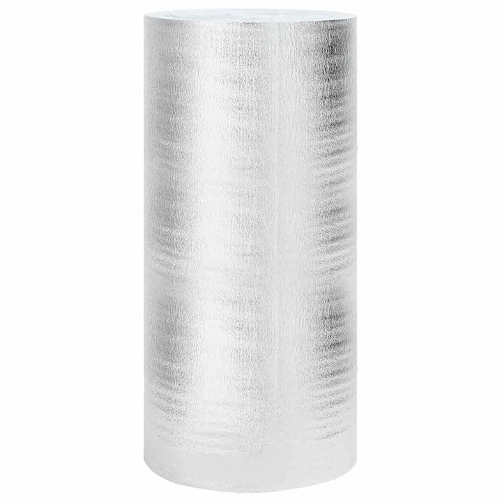 vidaXL Heizkörper-Reflektorfolie Silber 25 x 1 m Polyethylen 1 x 25 m, 1 x 25 m