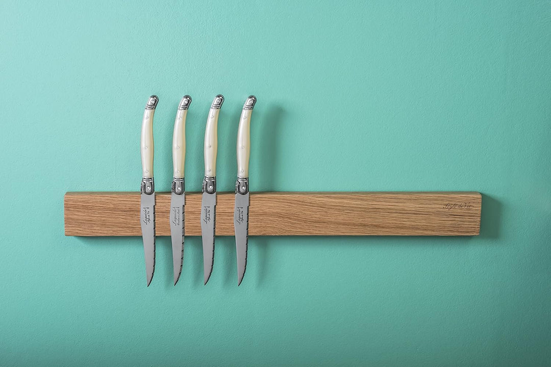 Style de Vie Magnetleiste 50cm, Eichenholz, für ca. 7 messer