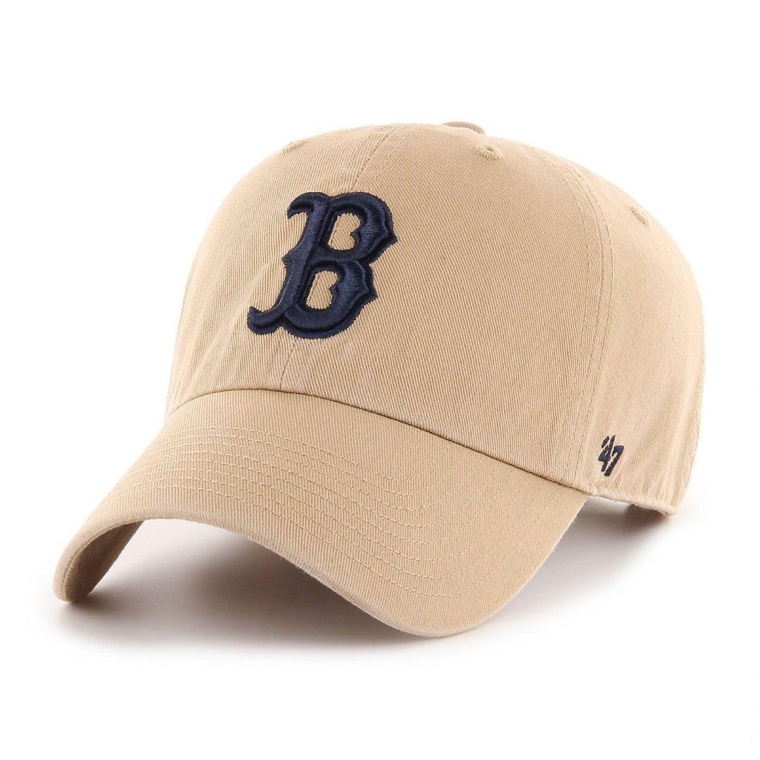 '47 New York Yankees Adjustable Cap Clean Up MLB Boston Red Sox 55-61 Khaki, Boston Red Sox 55-61 Kh