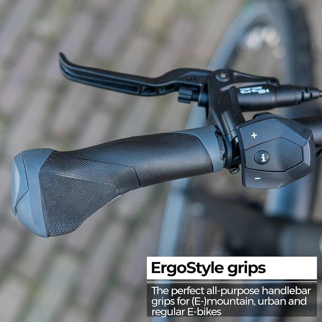 BBB Cycling Fahrrad ErgoStyle BHG-82 Cycling Lenkergriffe Rutschfestes ergonomisches Weichgel für Mo