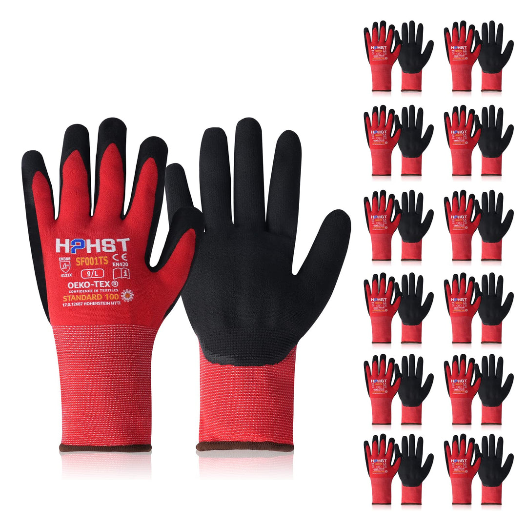 HPHST Arbeitshandschuhe SF001TS Handschuhe Montagehandschuhe für Damen und Herren Gloves Ergonomisch