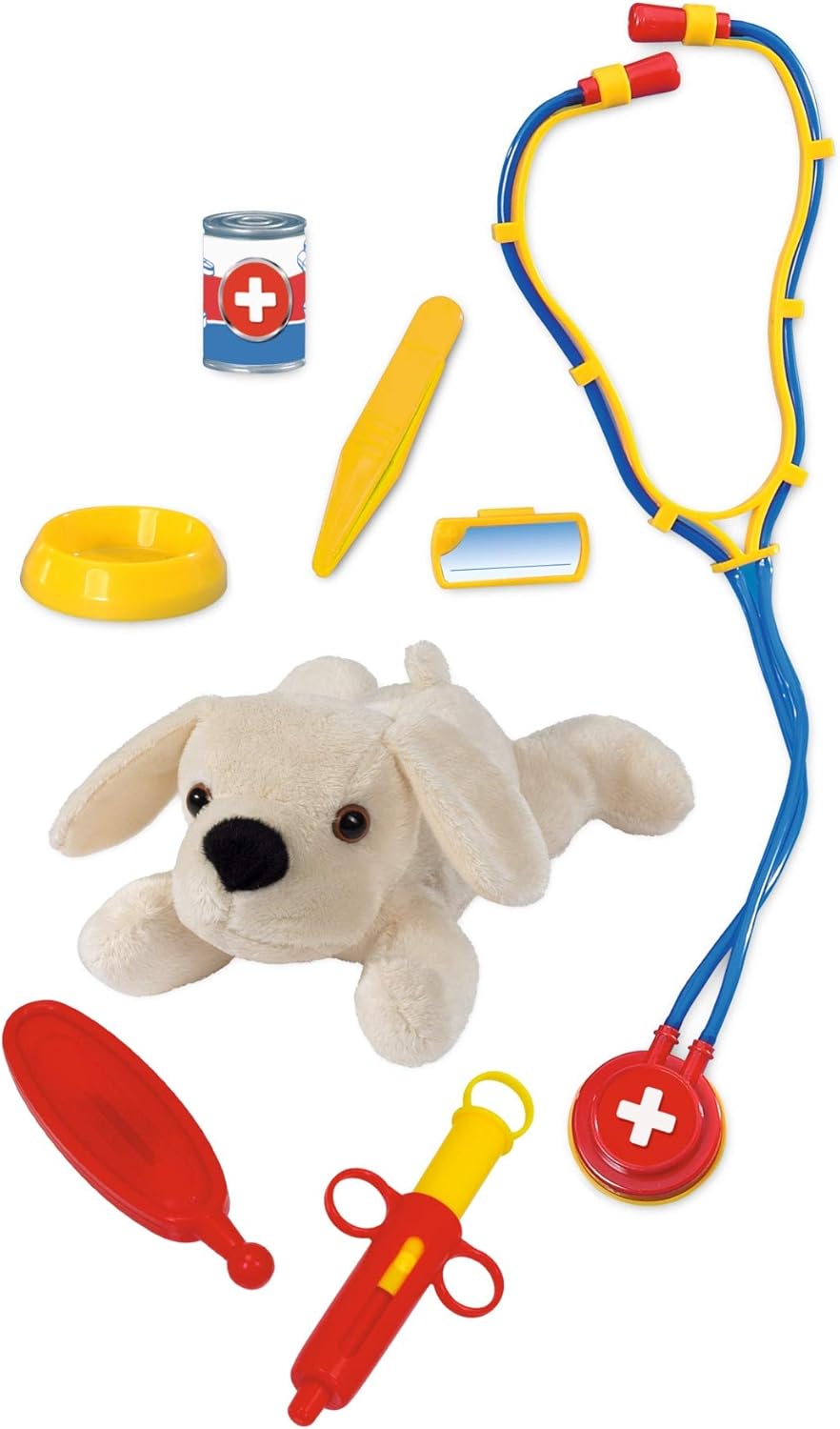 Simba 105543060 5543060 - Tierarztkoffer orange / grau