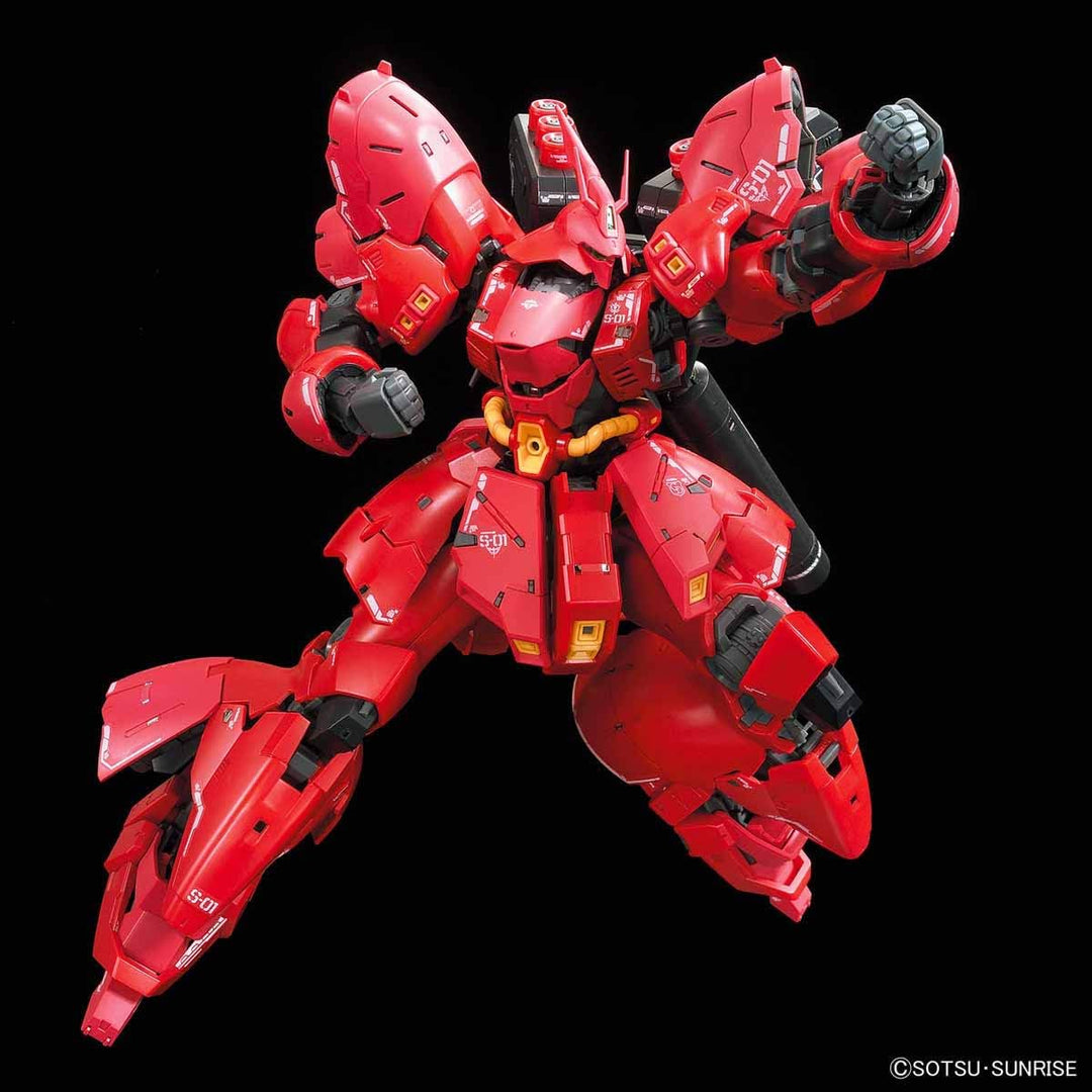 Bandai Hobby BAN230363 - Char's Counterattack Sazabi RG 1/144 Modellbausatz rot