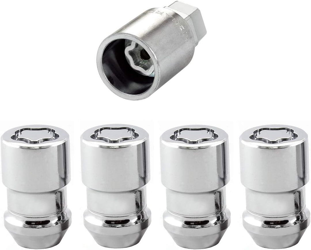 McGard 24137 WHEEL LOCK 12MM x 1.50 CONICAL SEAT (4) Chrom, Chrom
