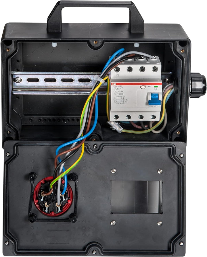 SIROX® Vollgummi-FI-Box "GÖRLITZ" CEE 16 A, 400 V~ 1, CEE 32 A, 400 V~ ohne