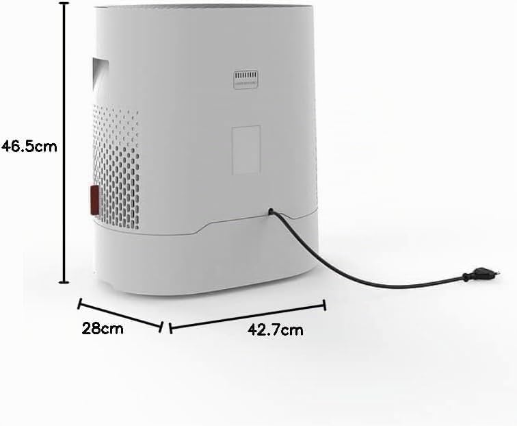 BONECO Luftbefeuchter W220 I 6L Wassertank I für Räume bis 50 m² I sehr leise, W220