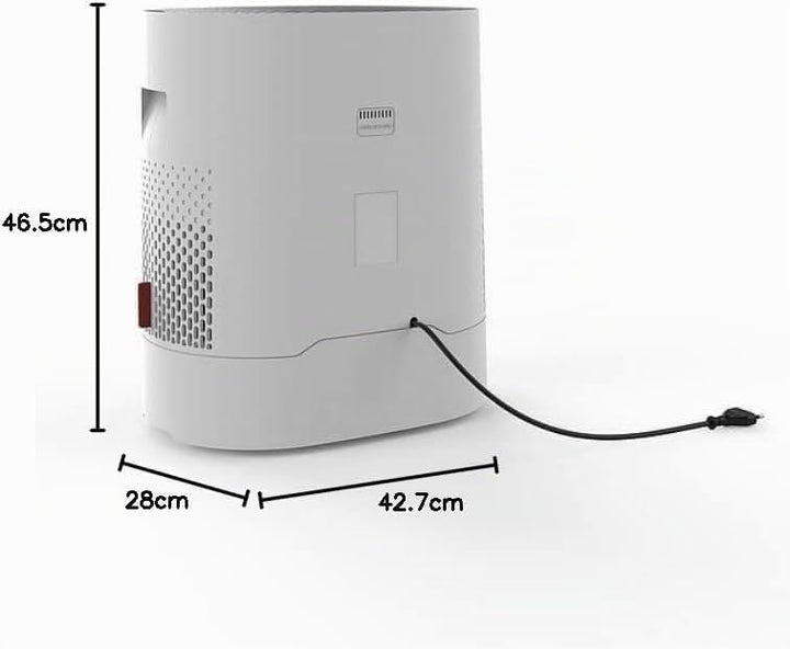 BONECO Luftbefeuchter W220 I 6L Wassertank I für Räume bis 50 m² I sehr leise, W220