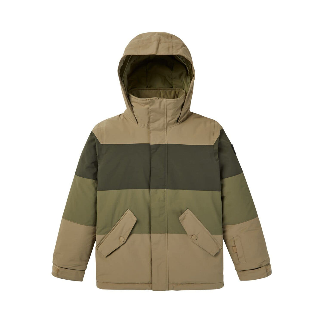 Burton Jungen Symbol Snowboard Jacke 152 Kelp/Forest Night/Martini Olive, 152 Kelp/Forest Night/Mart