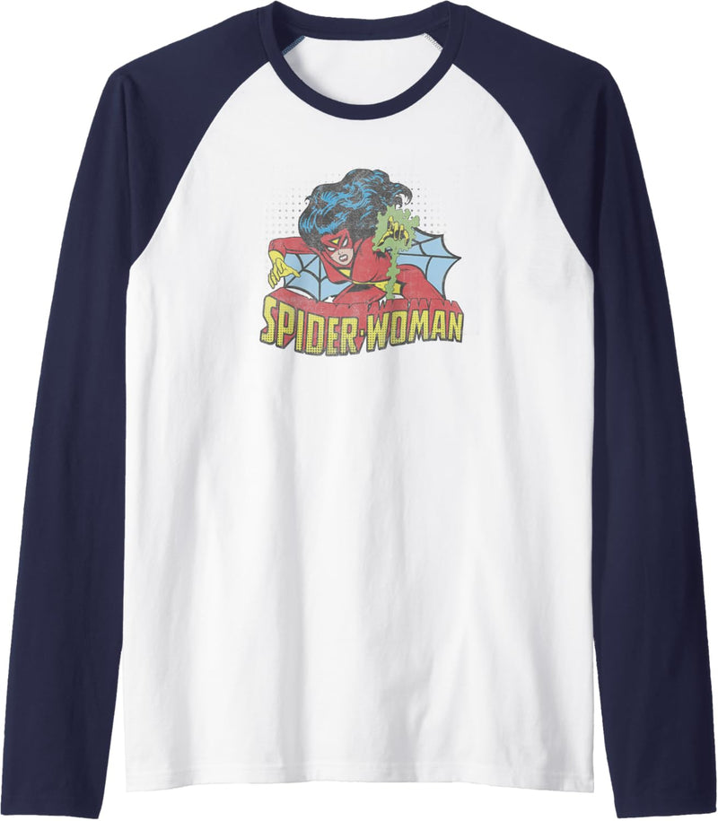 Marvel Spider-Woman Venom Blasts Raglan