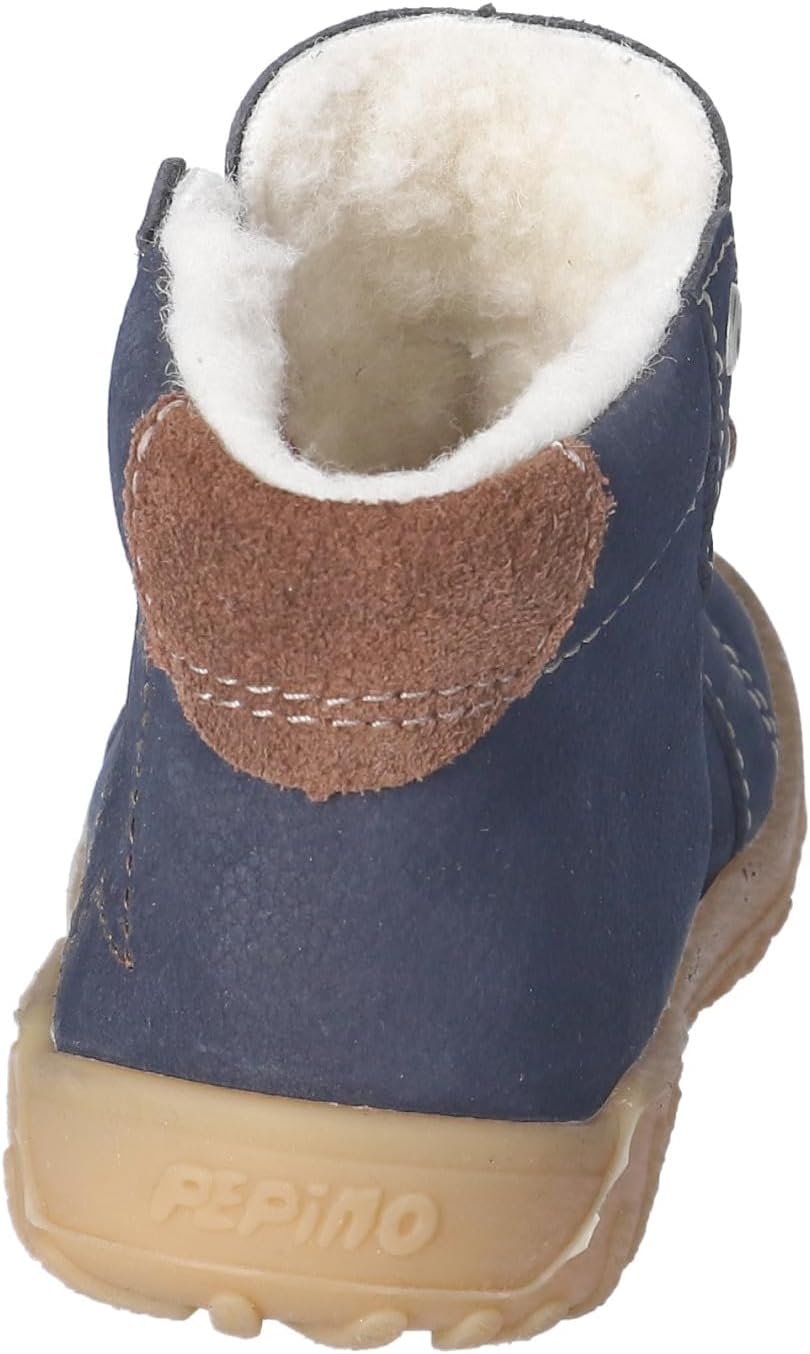 RICOSTA Mädchen und Jungen Lauflernschuhe Denny, WMS:Weit,CareTEX,terracare 20 EU Weit See Braun 180