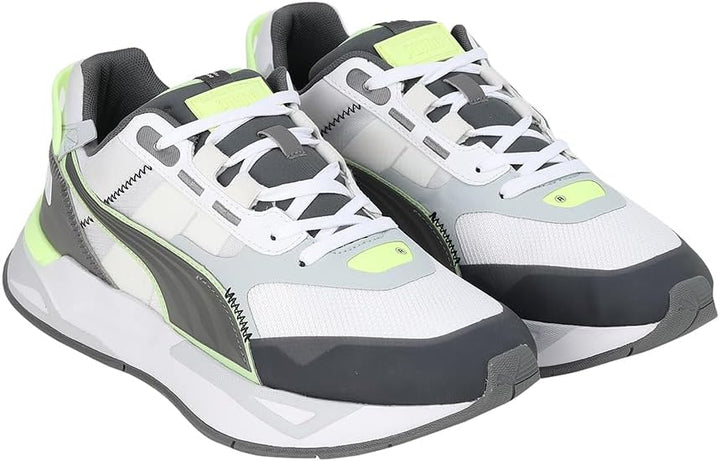 PUMA Unisex Mirage Sport Tech Reflective Leichtathletik-Schuh 42 EU Weiss, 42 EU Wei&#xDF;