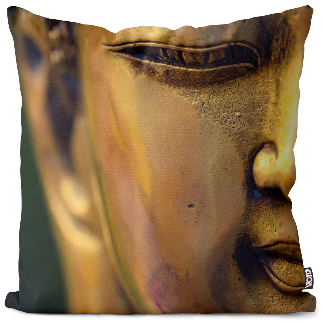VOID Golden Buddha Kissenbezug Kissenhülle Sofakissen Kissen Deko Outdoor-Kissen Dekokissen, Kissen