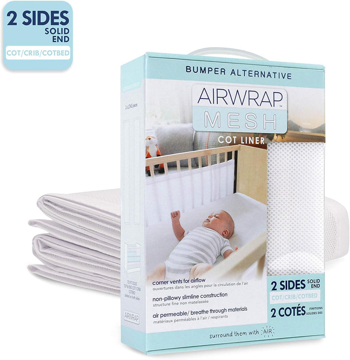 Airwrap Bettnestchen für beide Seiten, Weiss, Weiss