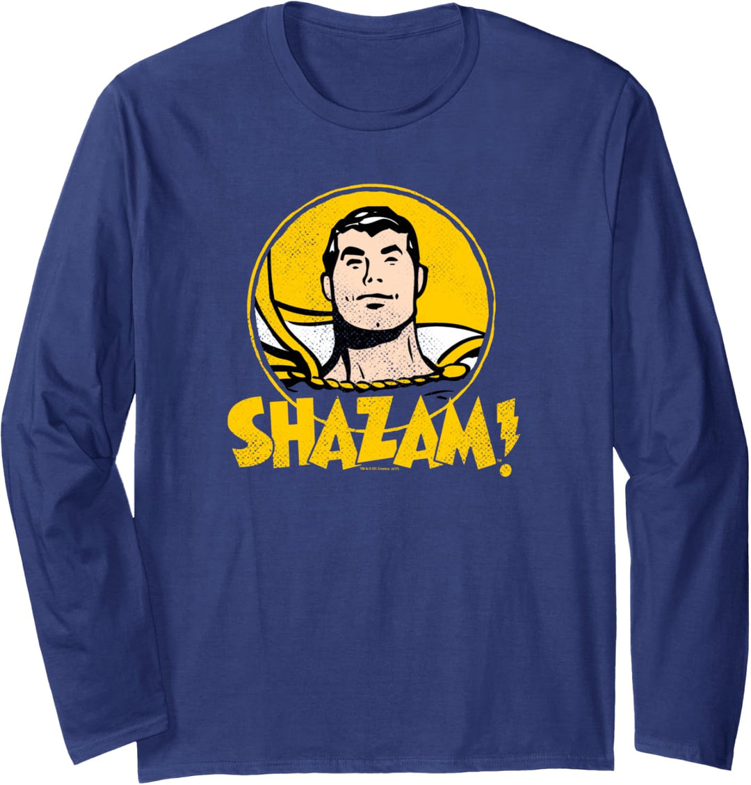 Justice League Shazam! Circle Langarmshirt