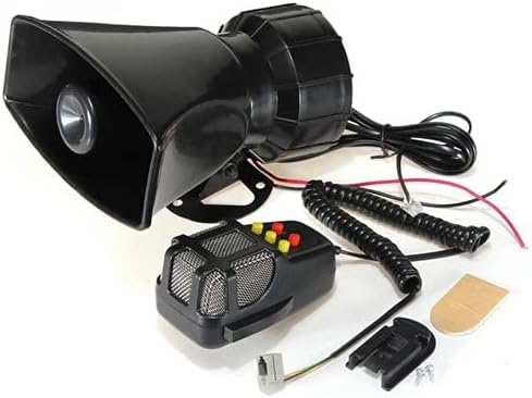 YIYIDA Autosirene Autohupe mit Mikrofon PA-Lautsprechersystem elektrische Hupe Hupe Notlautsprecher