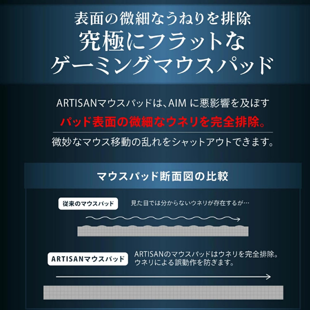 Artisan Ninja FX Hien Soft XXL Schwarz Professionelles Gaming Mauspad für Esport - Balance-Speed Mou