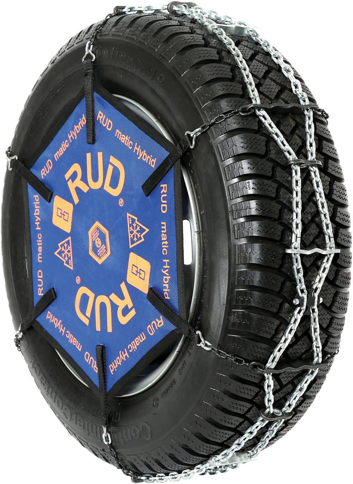 RUD Schneeketten RUDmatic HYBRID, Gr. H108, 1 Paar [Art. 4717320], H108
