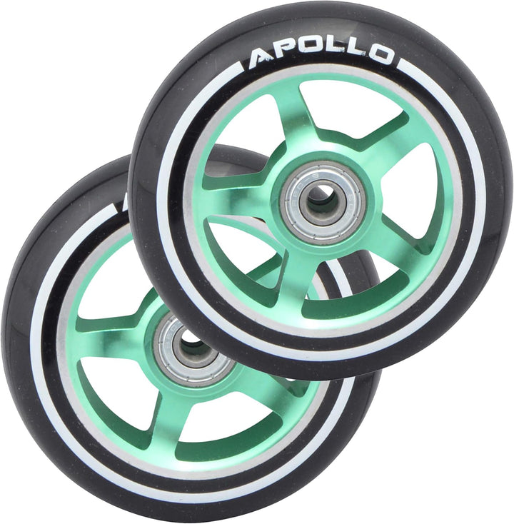 Apollo Stunt Scooter Ersatzräderset Pro Wheels - ABEC9 Kugellager, Roller Rad Ersatz-Räder passend S