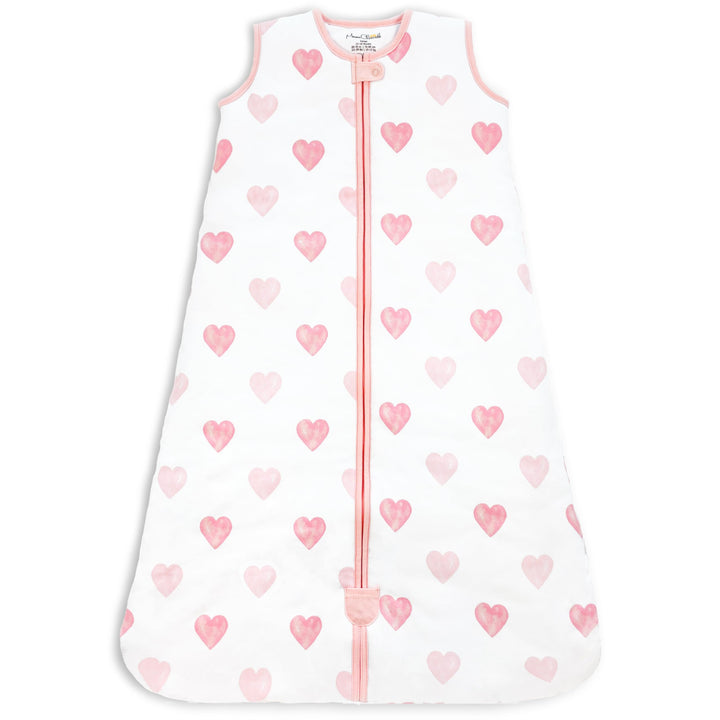 Mama Cheetah Baby Wearable Blanket, Organic Cotton Sleep Bag, Sleeping Sack with 2-Way Zipper X-Larg