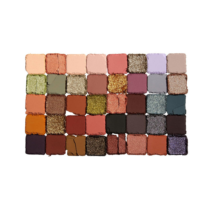 NYX Professional Makeup Lidschattenpalette, Ultimate Shadow Palette, Gepresster Puder Lidschatten, 4
