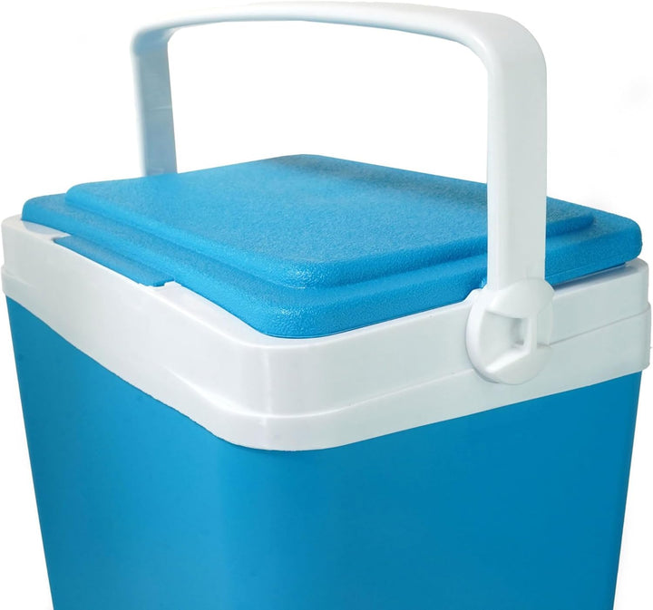 Kühlbox blau passiv 25 Liter/Thermobox Warmhaltebox Box isoliert