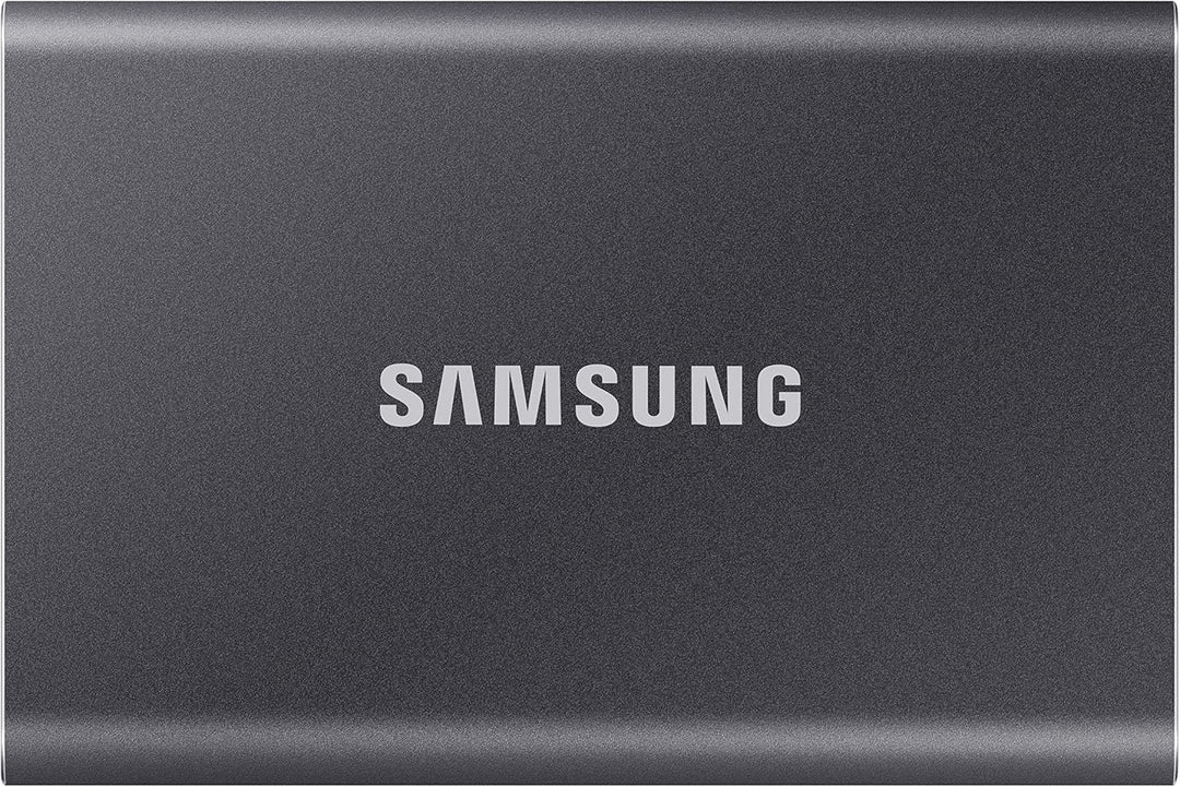 Samsung Portable SSD T7, 2 TB, USB 3.2 Gen.2, 1.050 MB/s Lesen, 1.000 MB/s Schreiben, Externe SSD Fe