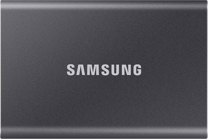 Samsung Portable SSD T7, 2 TB, USB 3.2 Gen.2, 1.050 MB/s Lesen, 1.000 MB/s Schreiben, Externe SSD Fe
