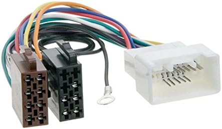 2 DIN Radioeinbauset Blende Radioanschlusskabel Antennenadapter Komplettset für Mitsubishi Mirage +