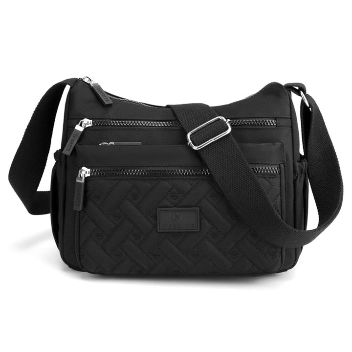 NOTAG Nylon Umhängetasche Damen, Wasserdicht Casual Schultertasche Mehrere Taschen Messenger-Tasche