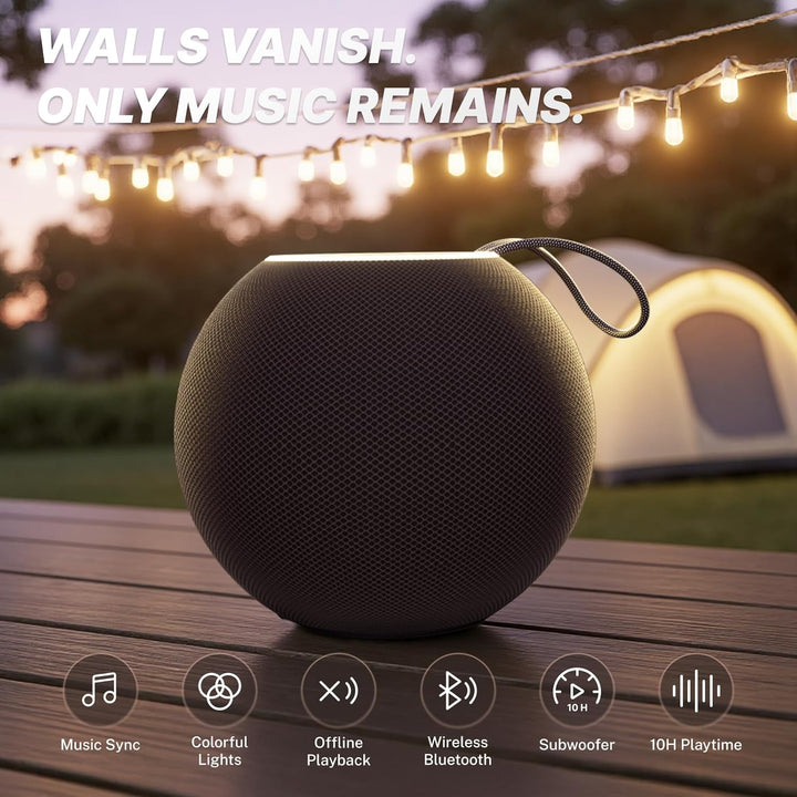 C57 Tragbarer Bluetooth Lautsprecher 30w Stereo Sound, Bluetooth 5.3 TWS Paarung Ipx5 Wasserdicht, R