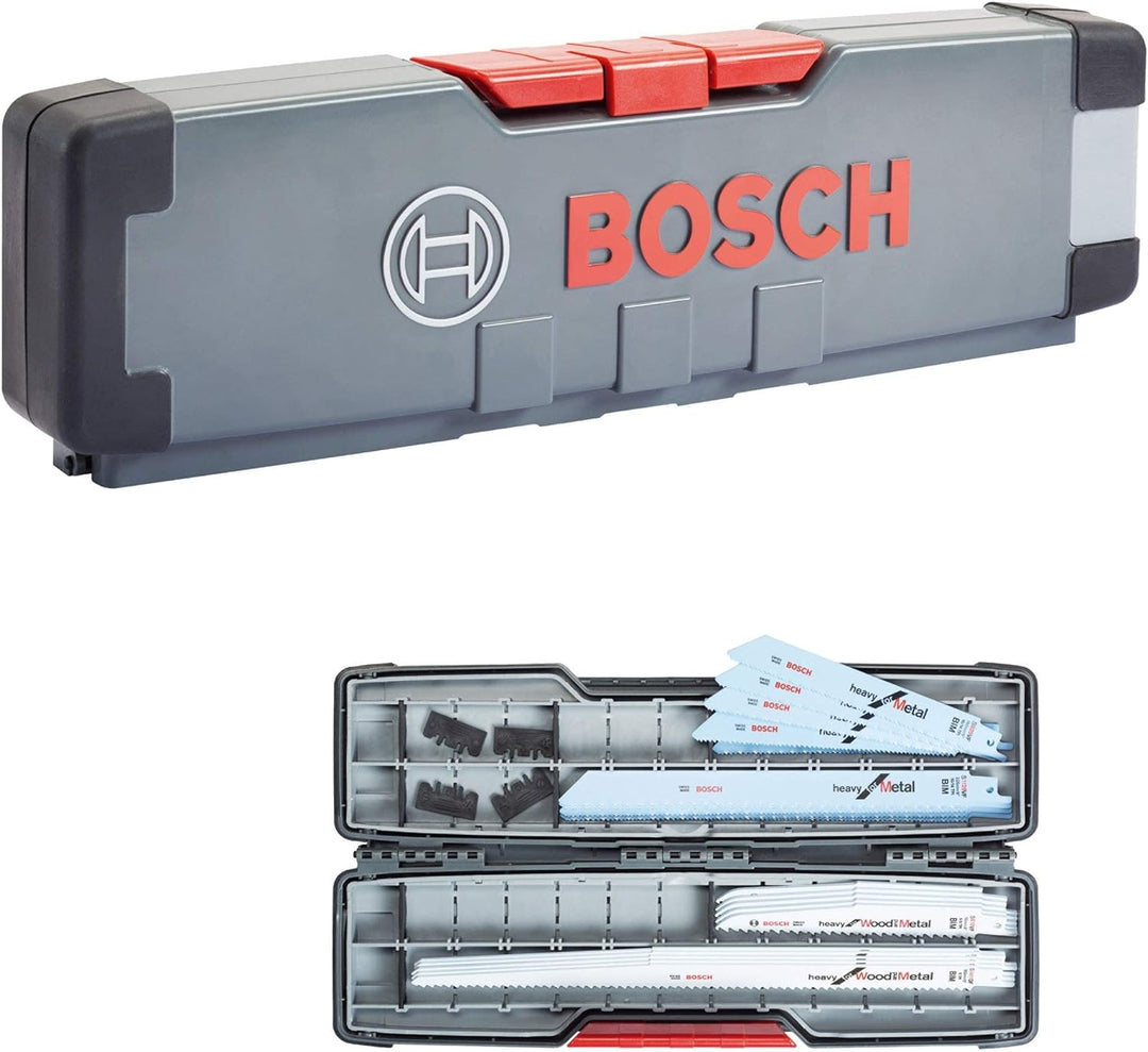 Bosch Professional 16tlg. Säbelsäge Blätter Set Heavy (für Holz und Metall, Zubehör für Säbelsägen)