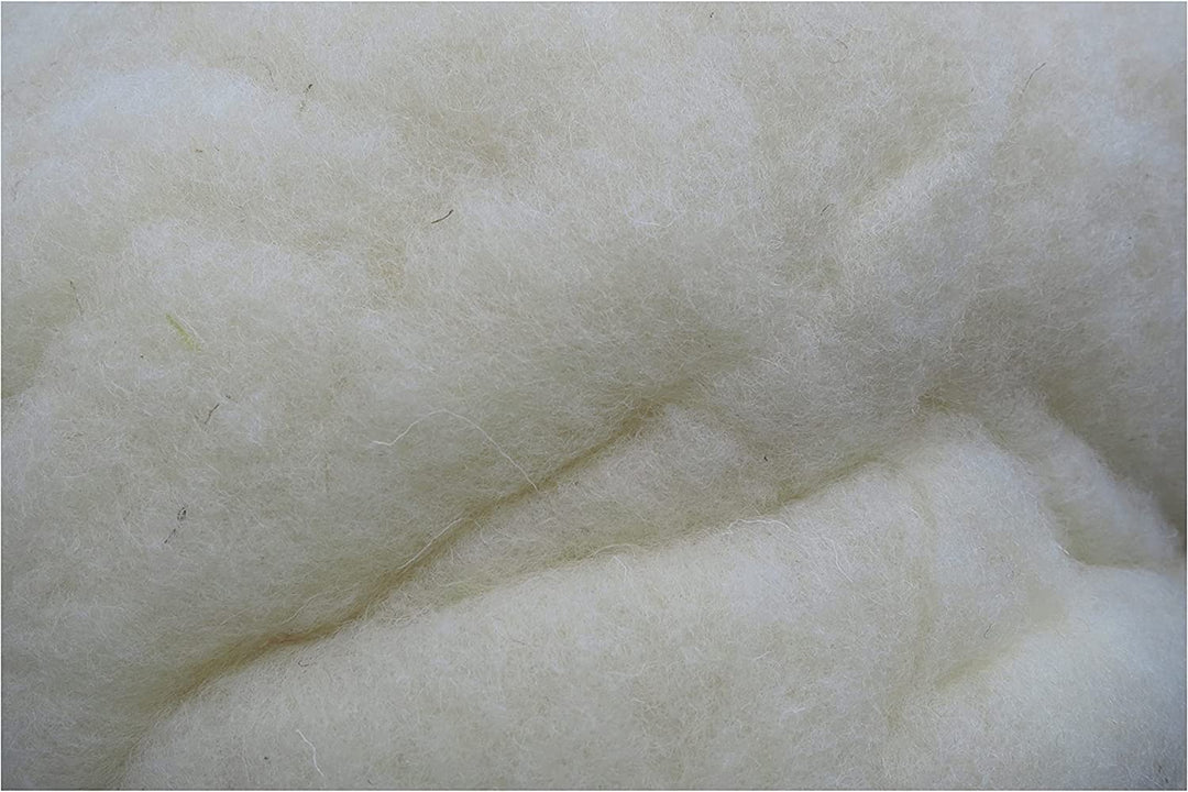 Stopfwolle aus Schafwolle 5kg (12,78€/kg), Naturfaserdämmung, Schallschutz, nachhaltiger Dämmstoff,