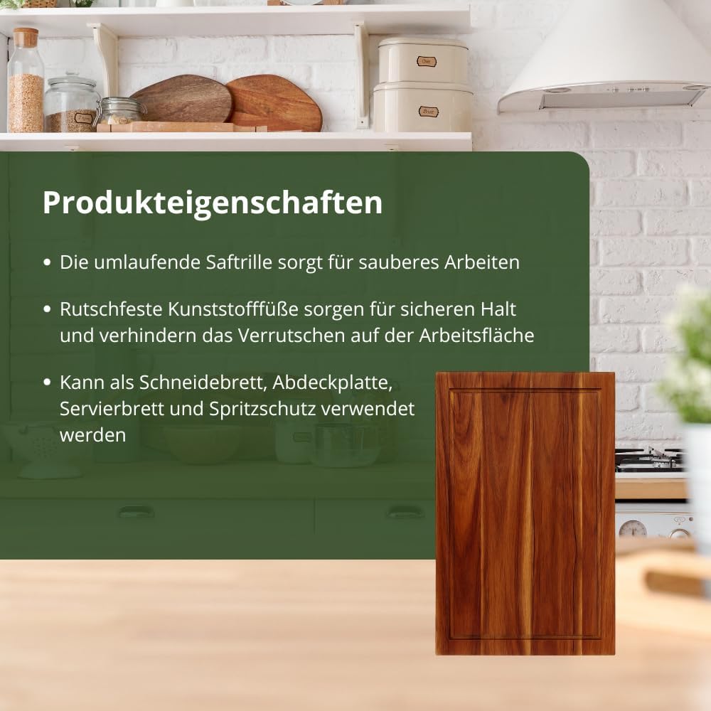 Schneidbretter Bambus oder Akazienholz (Akazienholz), Akazienholz
