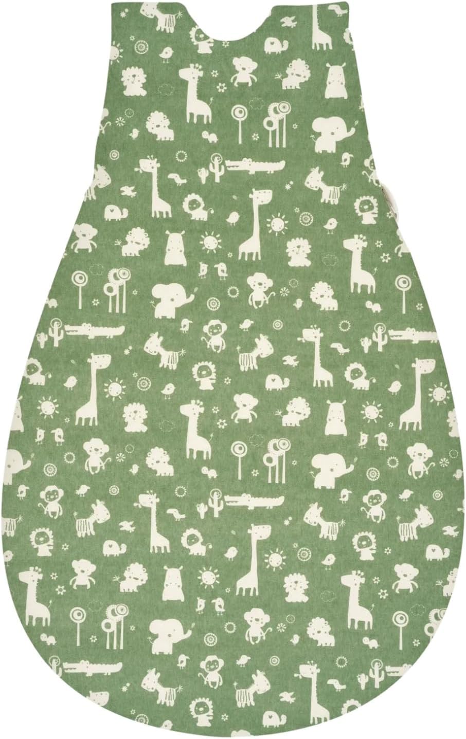 Alvi Baby-Mäxchen Aussensack, Schlafsack mitwachsend, Baumwoll Schlafsack mit Strampelfreiheit, Baby