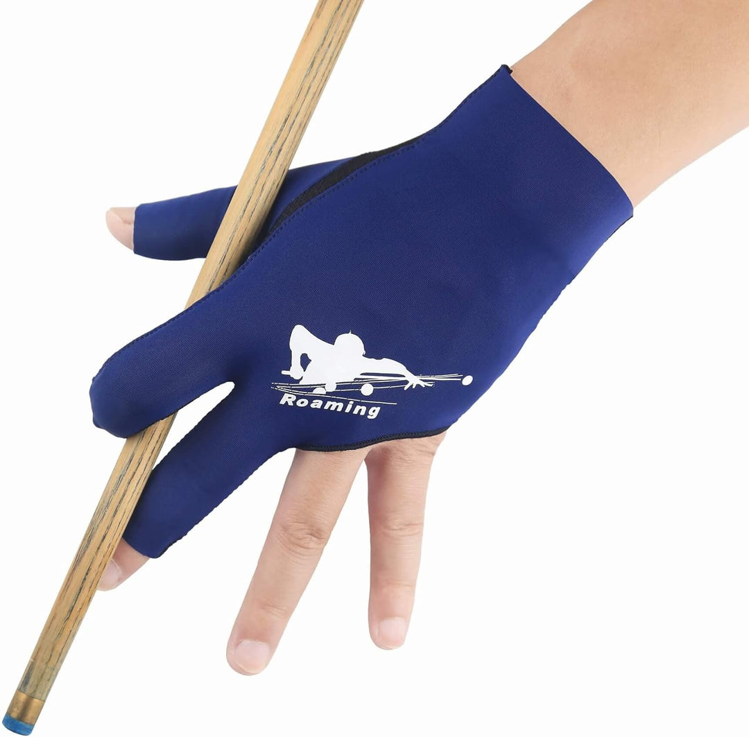 Roaming Schnelltrocknende, atmungsaktive Billard-Handschuhe, für Shooter, Snooker, Queue, Sport, pas