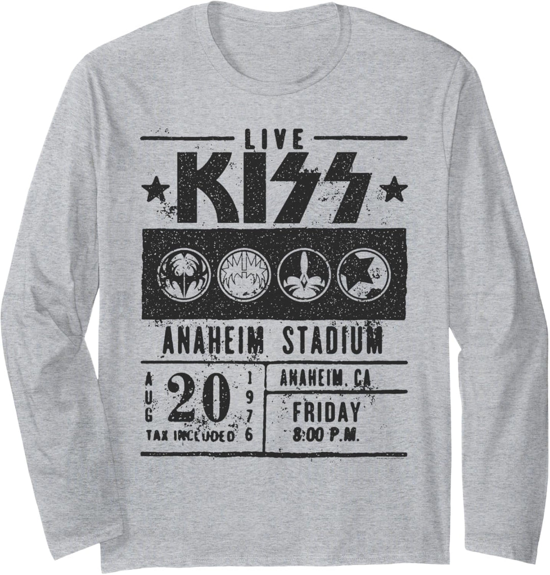 KISS - Fahrkarte Langarmshirt