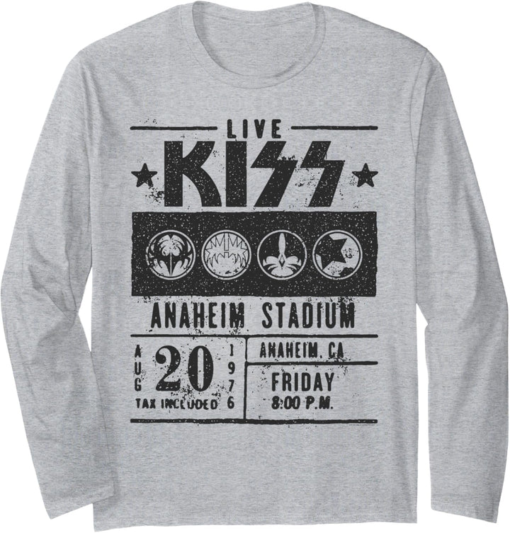 KISS - Fahrkarte Langarmshirt