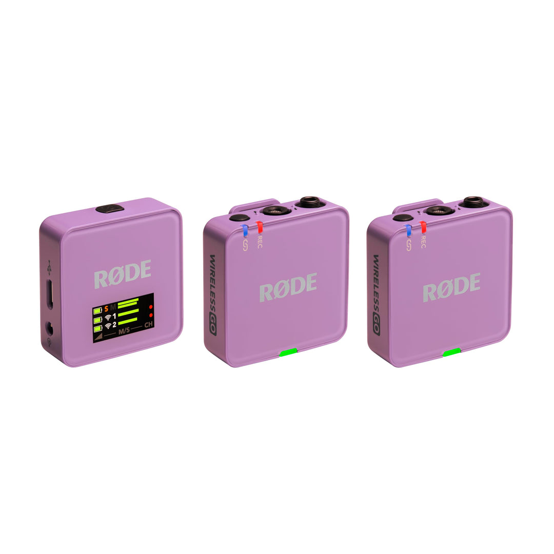 RØDE Wireless GO (Gen 3) – Kompakter kabelloser Mikrofon – Kristallklarer Klang, 32-Bit Float Aufnah