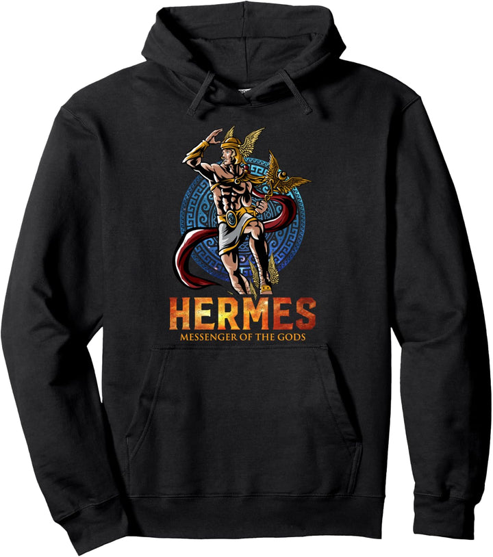 Hermes Antike griechische Mythologie Religion Götter und Monster Pullover Hoodie