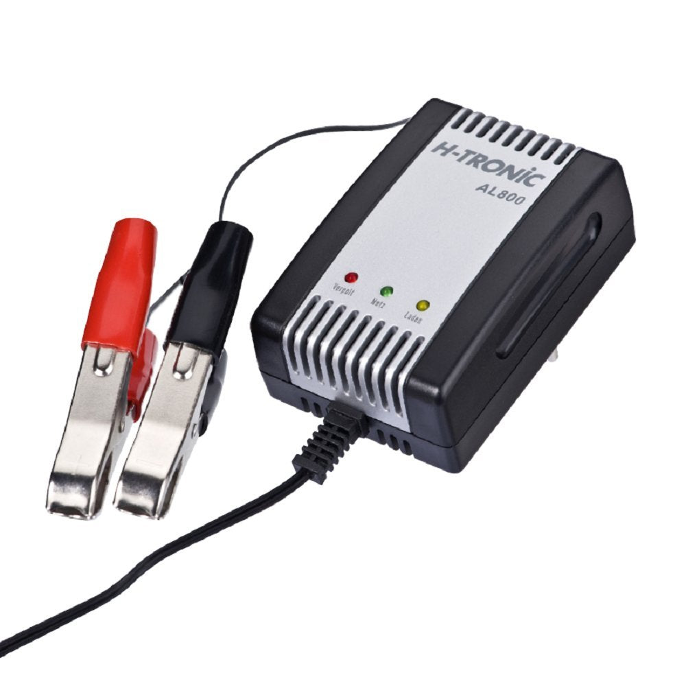 H-Tronic 4250741771578 Batterie-Ladegerät und Erhaltung (2V, 6V, 12V) Auto Mofa Roller Moped Motorra