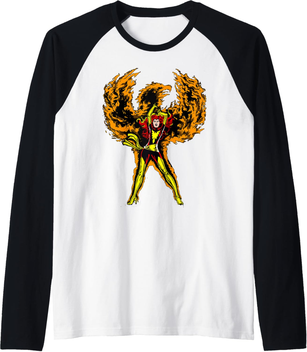 Marvel X-Men Phoenix Portrait Raglan