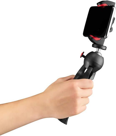 Manfrotto PIXI Tischstativ (Mini Stativ, Made in Italy, für Compact System Kamera und spiegellose Ka