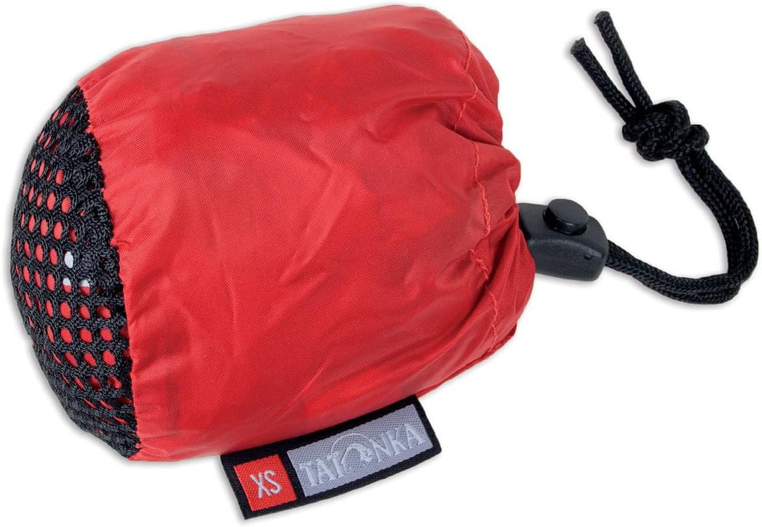 Tatonka Rain Flap - wasserdichte Regenhülle für Rucksäcke - Kleines Packmass - Mit Schnürzug und Kor