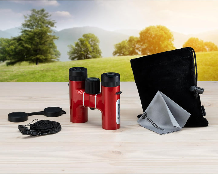 Bresser Kompakt-Fernglas 6x24 für Outdoor und Reisen, 6-Fach Zoom, 154 m Sehfeld, 185 g leicht