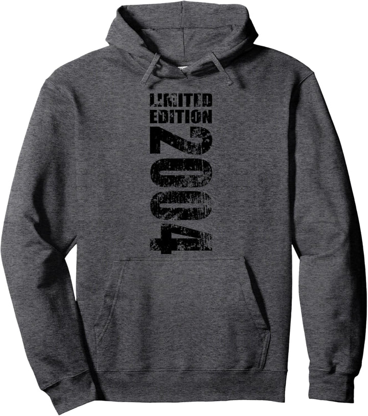 Limited Edition 2004 Grunge 20 Geburtstag Jungen Mädchen Pullover Hoodie