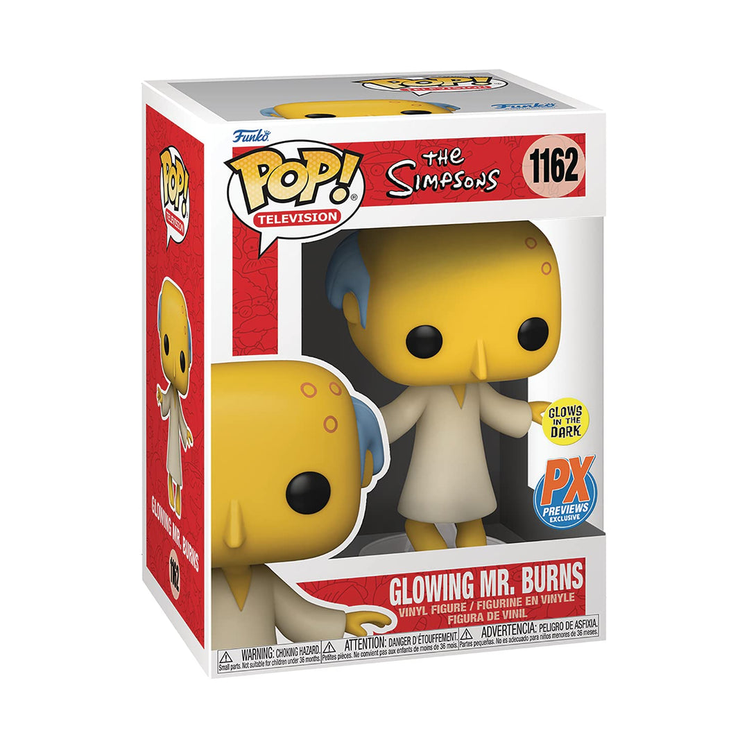Funko POP Simpsons Alien Mr Burns Glow In The Dark Figure Standard, 9 centimeters