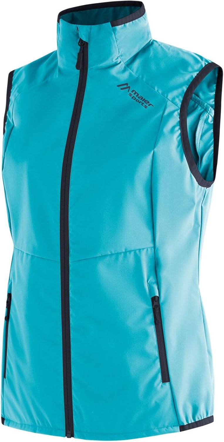 Maier Sports W Brims Vest 36 teal pop-night sky, 36 teal pop-night sky