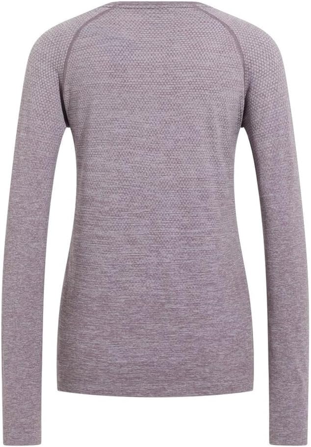 Odlo Damen Essential Seamless Longsleeve M Gray Ridge Melange, M Gray Ridge Melange