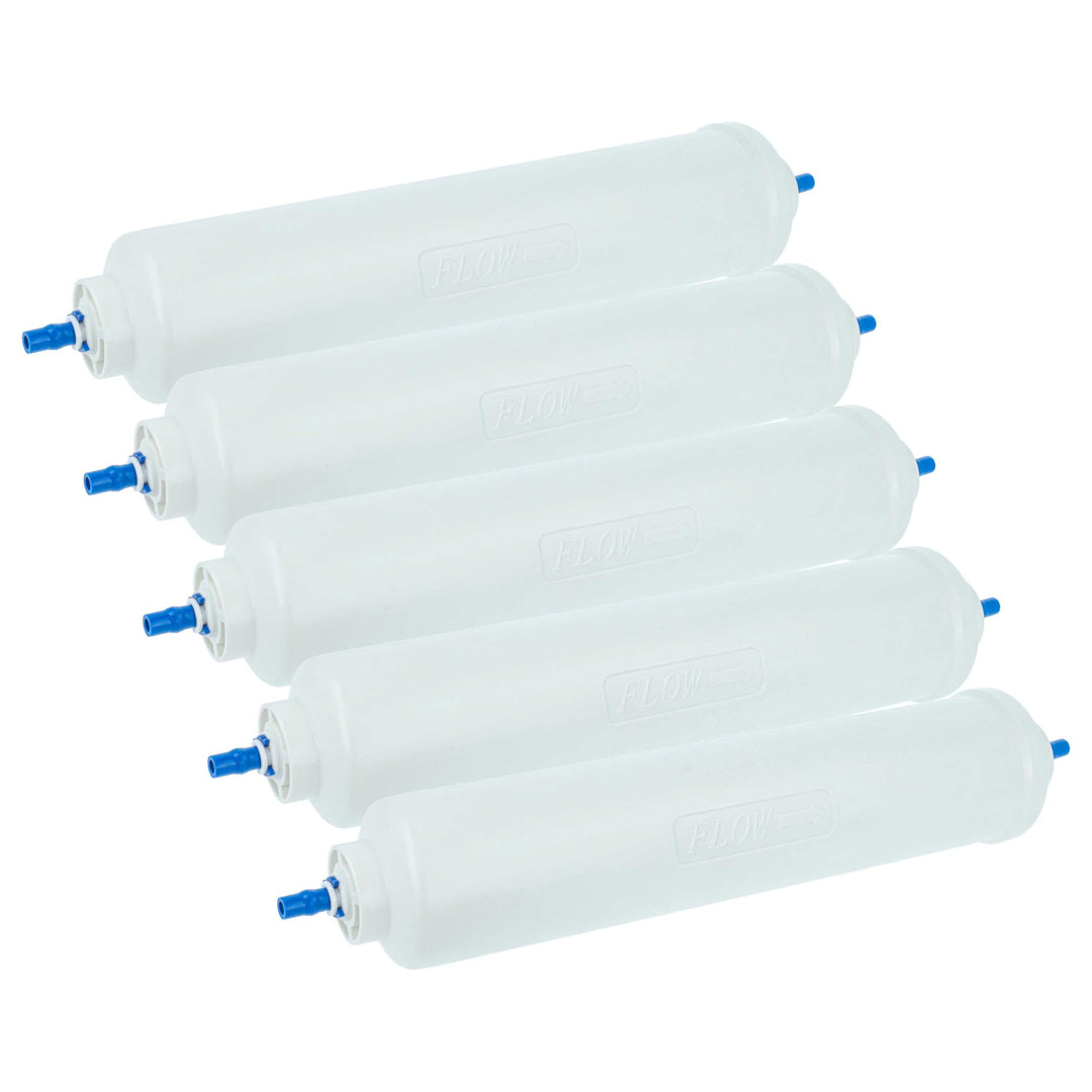 vhbw 5x Wasserfilter Filterkartusche Filter kompatibel mit Siemens KA58NP90/04, KA58NP70AU/05, KA58N